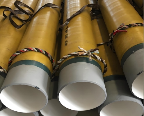 DIN 30670 Yellow Jacket 3LPE Coated Line Pipe