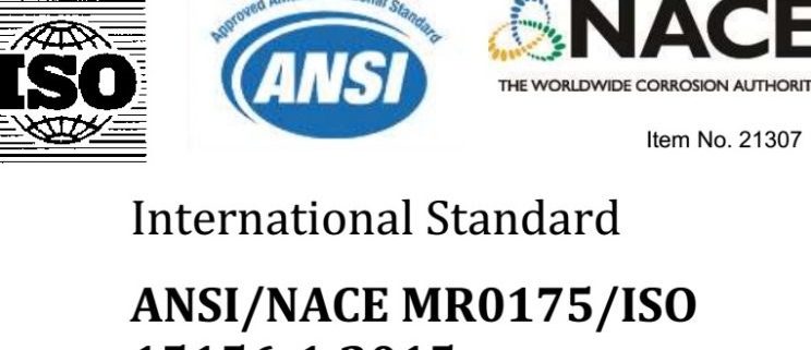 Apa itu NACE MR0175/ISO 15156?