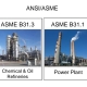 ASME B31.3 im Vergleich zu ASME B31.1