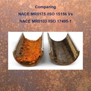 NACE MR0175 ISO 15156 เทียบกับ NACE MR0103 ISO 17495-1