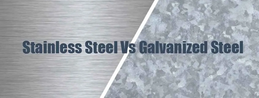 Rustfrit stål vs galvaniseret stål