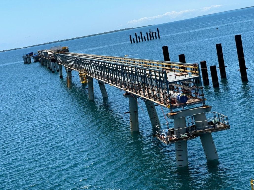 Oil Jetty Piling